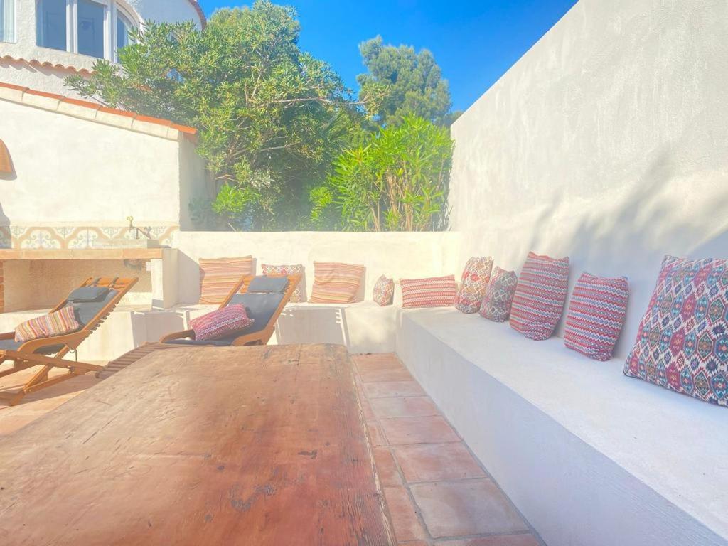 Beautiful Villa With Pool, Barbecue, And Garden Jávea エクステリア 写真