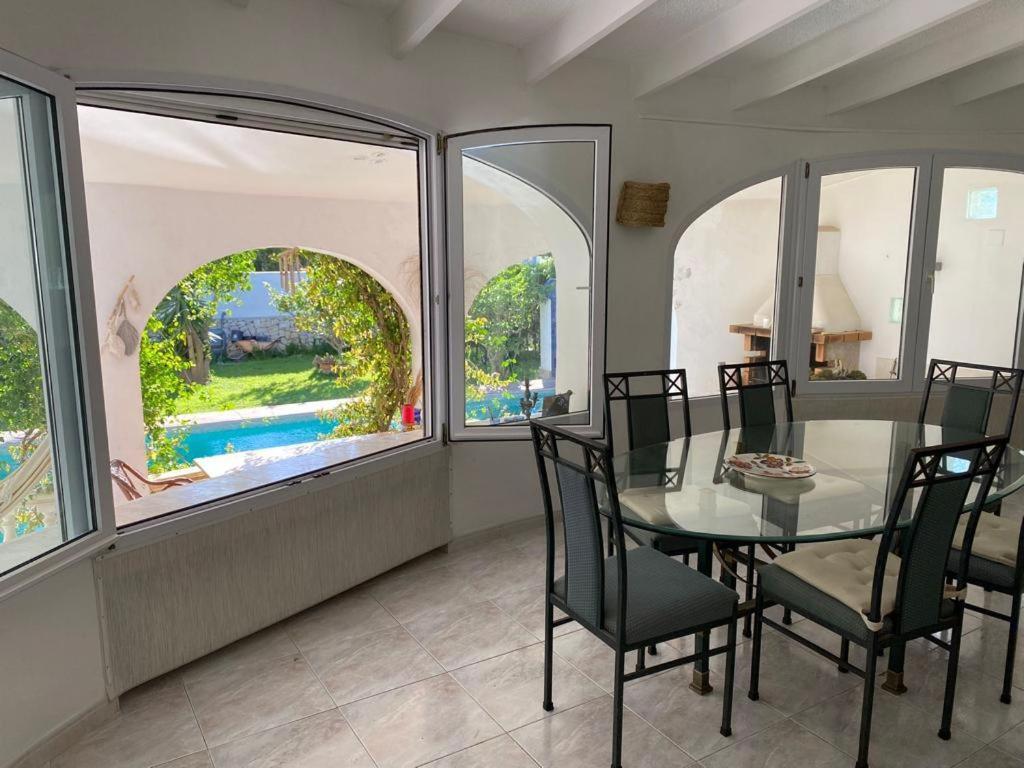 Beautiful Villa With Pool, Barbecue, And Garden Jávea エクステリア 写真