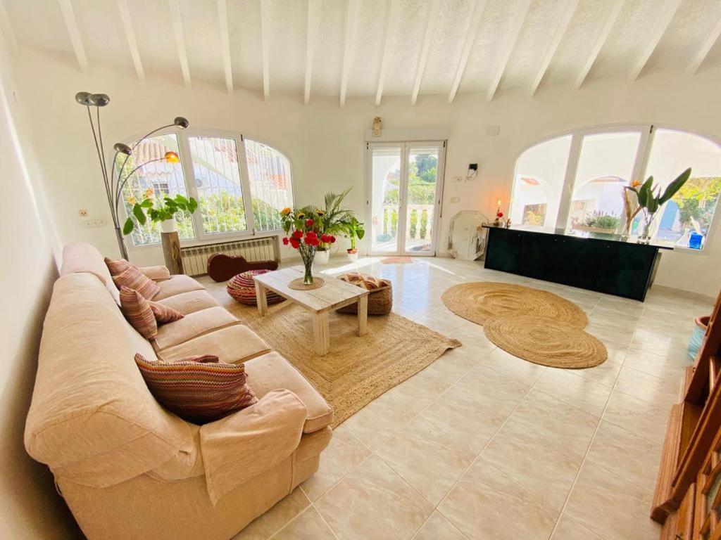 Beautiful Villa With Pool, Barbecue, And Garden Jávea エクステリア 写真