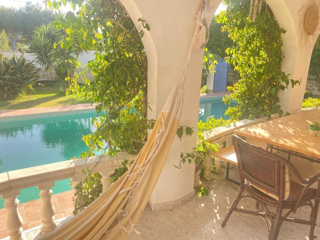 Beautiful Villa With Pool, Barbecue, And Garden Jávea エクステリア 写真