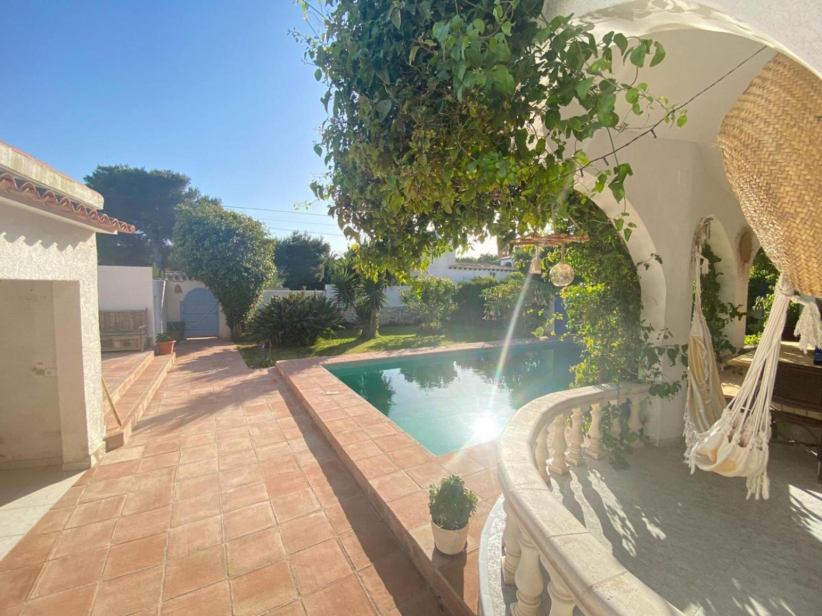 Beautiful Villa With Pool, Barbecue, And Garden Jávea エクステリア 写真